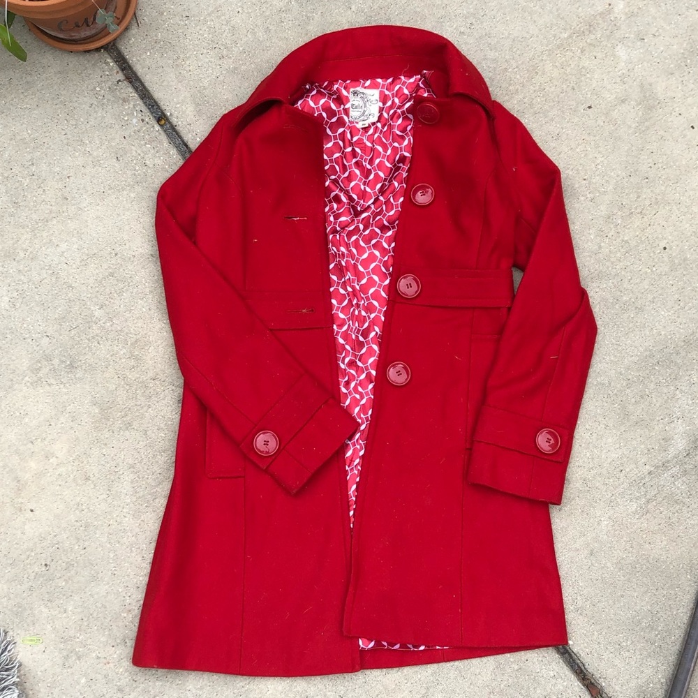 Tulle brand boutique coat size small